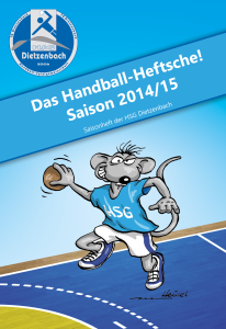 Saisonheft Cover 2014/2015